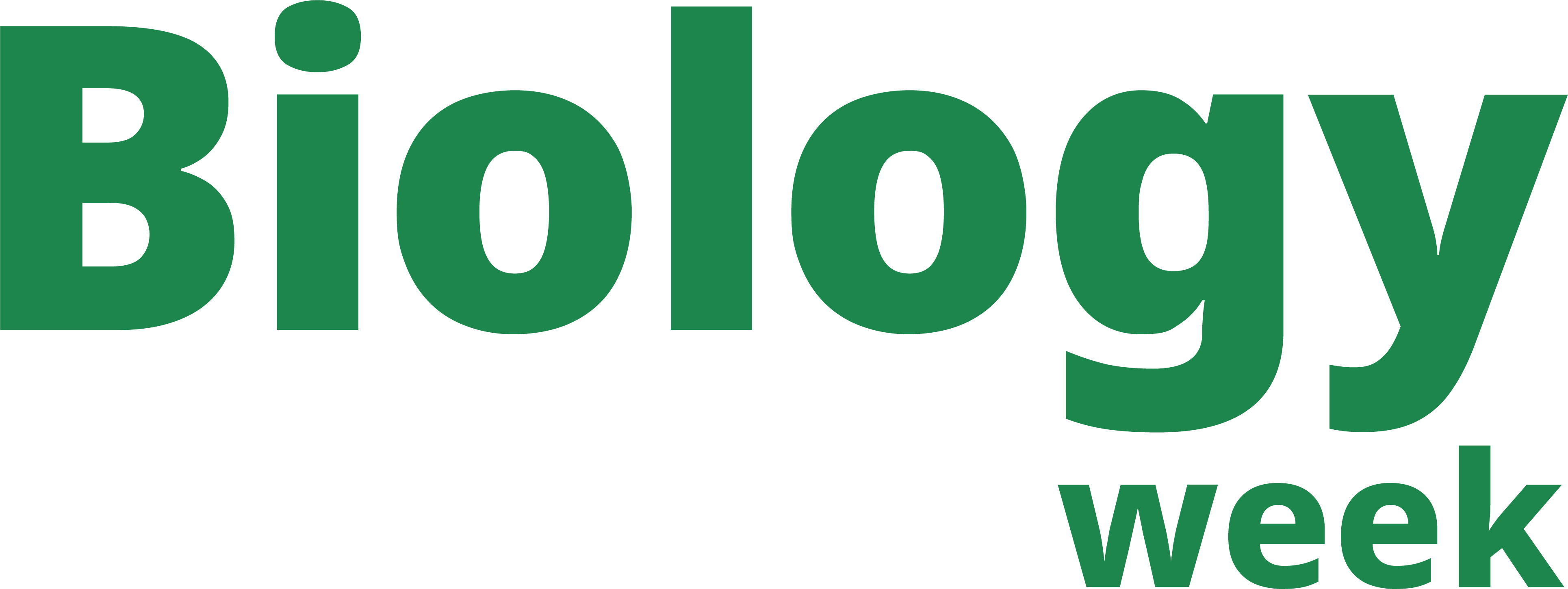Green logo for Biology Week